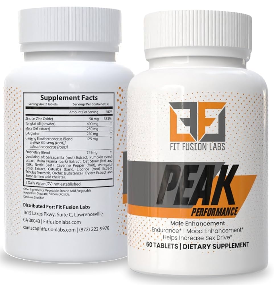 男性用 VITALITY PEAK PERFORMANCE Peak Performance Total Health Pack: Men